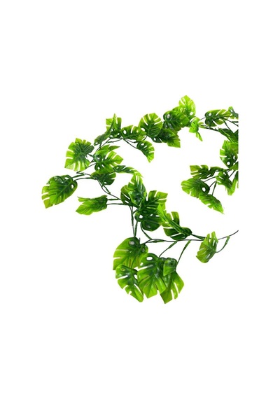 Yapay Sarmaşık Dolanabilen Monstera 180Cm Dekoratif Plastik Yapay