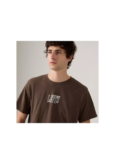 Levi's Ss Relaxed Fit Tee Rope Serif Logo Brack Kahverengi Erkek T-shirt