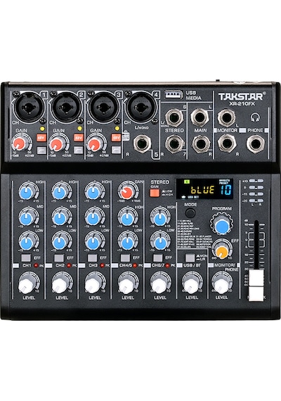 Takstar Xr210fx Profesyonel Analog Stüdyo Mikseri