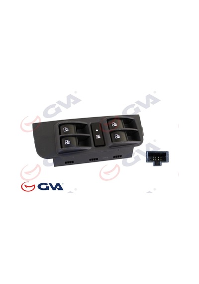 Gva 8029019-99 Cam Açma Anahtarı Kumanda Grubu Ön Sol Fiat Linea 2009 Ve Sonrası Çerçeveli 8 Fişli 735442332