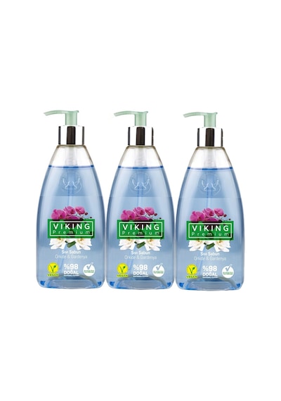 Viking Premium Orkide & Gardenya Sıvı Sabun 3 x 500 ML