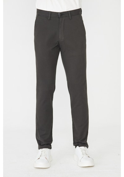 Antrasit Smart Casual Erkek Chino Pantolon Haki