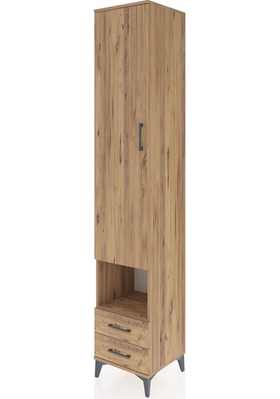 Hyperion Dolap 4 Raflı 2 Çekmeceli Tek Askılı 44x44x243 Çam-çam Çam Hyperion Dolap 4 Raflı 2 Çekmeceli Tek Askılı 44x44x243 Çam-çam Çam