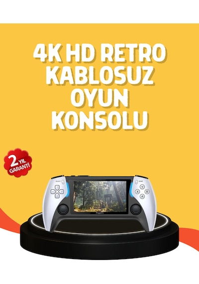 Hdmı Çıkışlı Çok Fonksiyonlu Renkli Ekranlı El Konsolu -