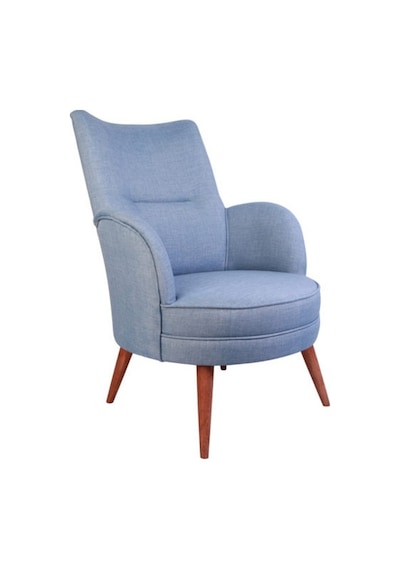 Victoria Tekli Koltuk Indigo Mavi