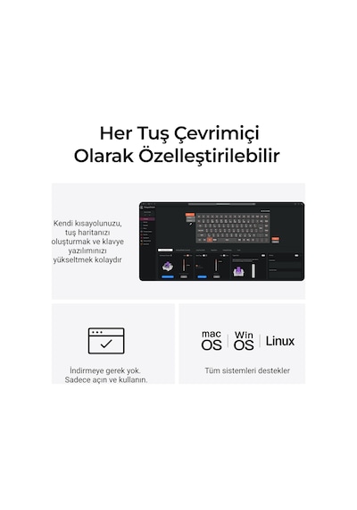 Keychron K2 He Special Edition Siyah %75 Gateron Magnetic Nebula