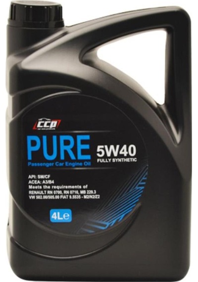 Ccp Pure 5w40 Fully Synhetıc 4 Lt