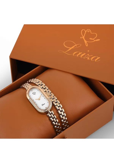 Laiza Laı-1-1972-25 Double Loop 1972 Kadın Kol Saati Rose Gold