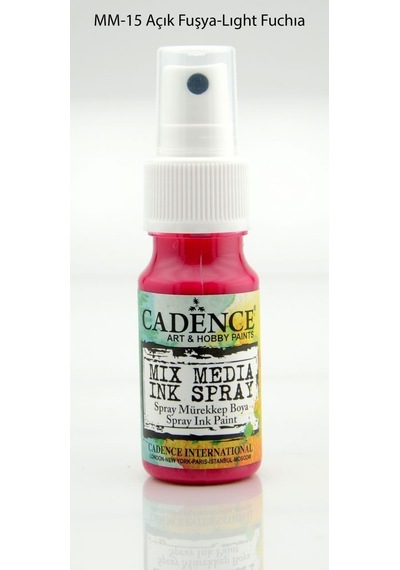 Cadence Mix Media Ink Sprey Mürekkep Boyası 25Ml - Mm15 A. Fuşya
