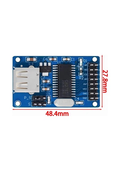 Ch376s Usb Modül - Usb Bellek Okuyucu Ve Flash Disk Desteği