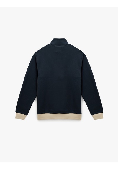 Koton Regular Fit Baskılı Renk Bloklu Şardonlu Yarım Fermuarlı Sweatshirt Lacivert 6wam70121mk Lacivert Koton Regular Fit Baskılı Renk Bloklu Şardonlu Yarım Fermuarlı Sweatshirt Lacivert 6wam70121mk Lacivert