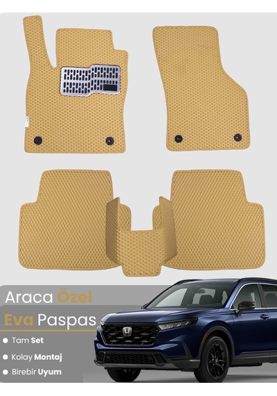 Honda Crv 5 2018-2024 Uyumlu Eva Paspas Tam Set Araca Özel,kolay Montaj,su Geçirmez