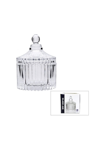 Glass Jar Tg-025-1 Cam Lokumluk Ve Şekerlik Diğer