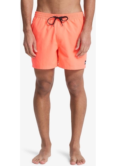 Quiksilver Quıksılver Everyday Solıd Volley 15 Erkek Fıery Coral Volley Short Eqyjv04120-mkz0 Pembe