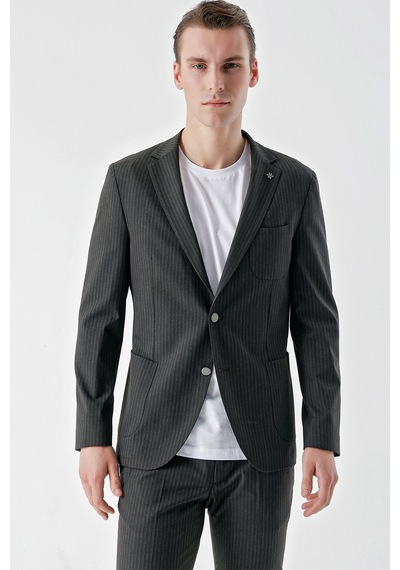 Morven Erkek Lacivert Poliviskon Trend Çizgili Desen Slim Fit Mono Yaka Takım Elbise 24mc001037200 Lacivert Morven Erkek Lacivert Poliviskon Trend Çizgili Desen Slim Fit Mono Yaka Takım Elbise 24mc001037200 Lacivert