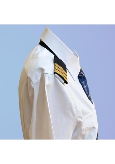 Pilot Gömlek Uzun Kollu Erkek Beyaz