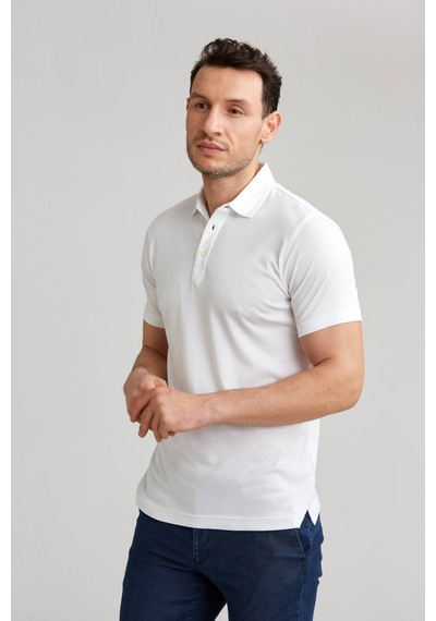 Bisse Merserize Pike Polo Yaka T-shırt Beyaz Ts24y24105 D01 Beyaz Bisse Merserize Pike Polo Yaka T-shırt Beyaz Ts24y24105 D01 Beyaz