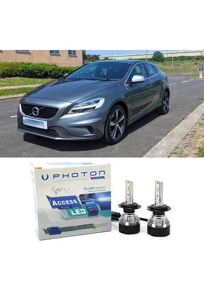 Volvo V40 Kısa Far Ampulü H7 Access Yeni Seri Beyaz 2012-2020