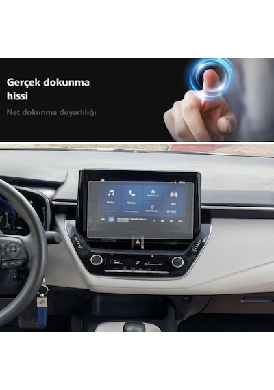 Toyota Corolla Vision Plus 9 İnç İle Uyumlu Mat Ekran Koruyucu 2024 Belirtilmemiş
