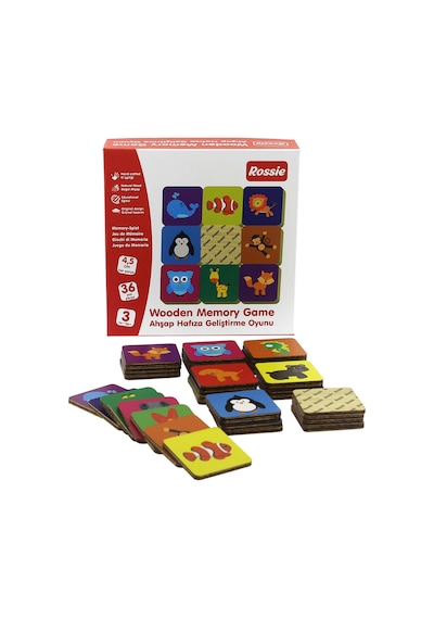 Rossie Ahşap Hafıza Geliştirme    Oyunu - Memory Game
