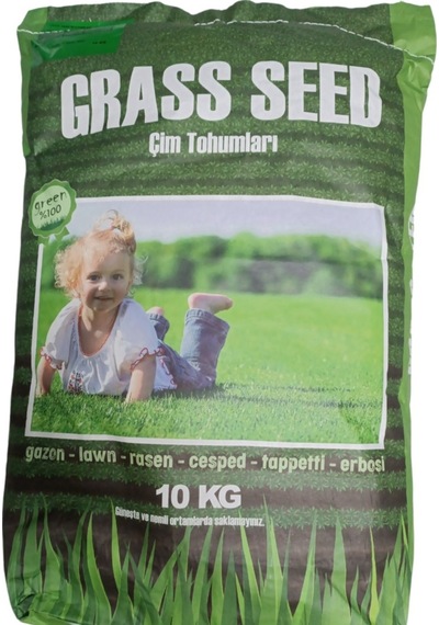 Çim Tohumu 10 KG GRass Seed 6 Lı Karışım