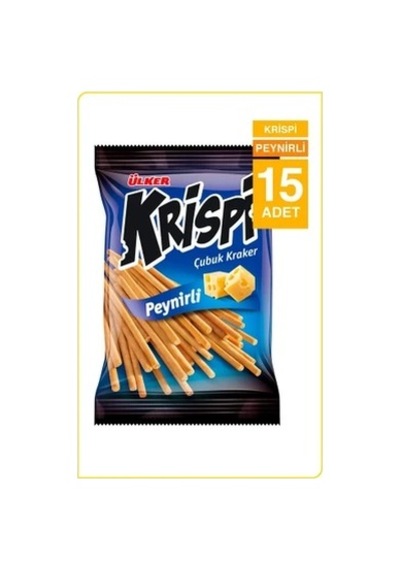 Ülker Krispi Peynirli Çubuk Kraker 50 Gr 15 Adet