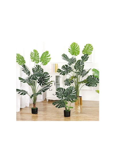 Yapay Ağaç Monstera Deve Tabanı Ağacı 180 Cm 16 Yaprak