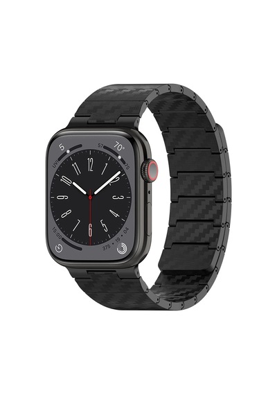 Mey Najmaddin Watch 45mm Carbon Steel Kordon - Siyah Najmaddin