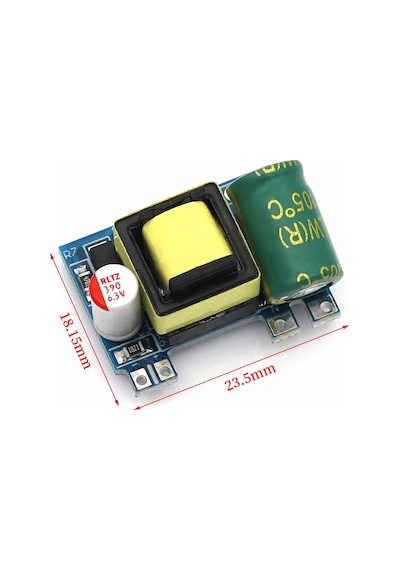 Mini Ac 220v To Dc 5v 0.7a 3.5w Voltaj Düşürücü Modül 700ma İzoleli Anahtarlamalı Güç Kaynağı Smps