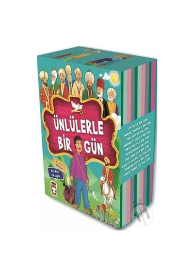 Ünlülerle Bir Gün Seti 1 10 Kitap Takım -Mustafa Orakçı