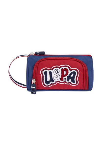 U.s. Polo Assn.plklk25014 Kalem Çantası Lacivert - Kırmızı