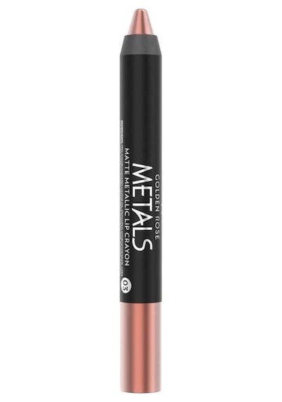 Golden Rose Metals Matte Metallic Lip Crayon No:03
