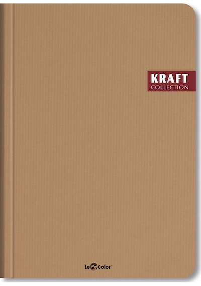 Kraft Ofis Defter Çizgili Kahve