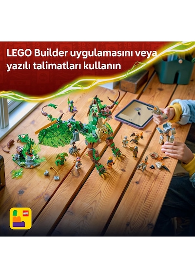 LEGO® NINJAGO® Yaşam Ejderhası 71859 - 9 Yaş ve Üzeri Çocuklar için 8 Minifigür İçeren Yaratıcı Oyuncak Yapım Seti (1050 Parça)