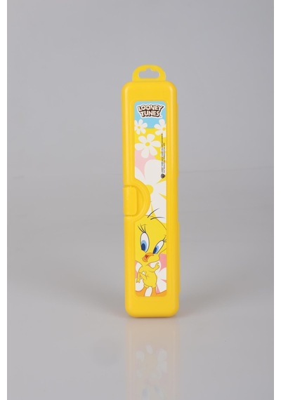 Lisanslı Tweety Kalem Kutusu Altın