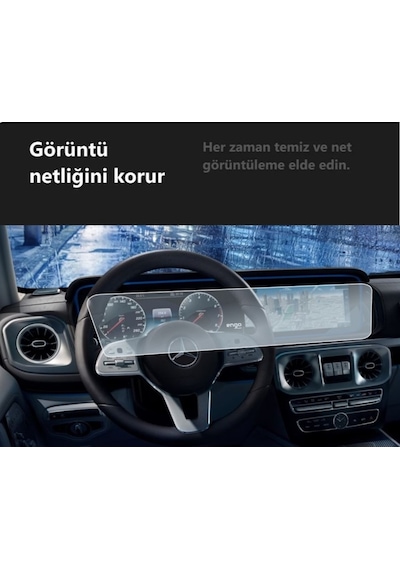 Mercedes G63 Mat Ekran Koruyucu Multimedya Ve Djital Ekran