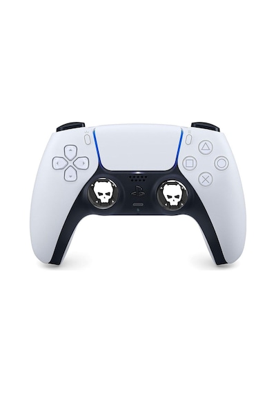 3d Skull Ps5/ps4/ps3/xbox One/one X/one S/series X/series S 3d Analog Silikon Koruyucu -4 Adet Siyah/4