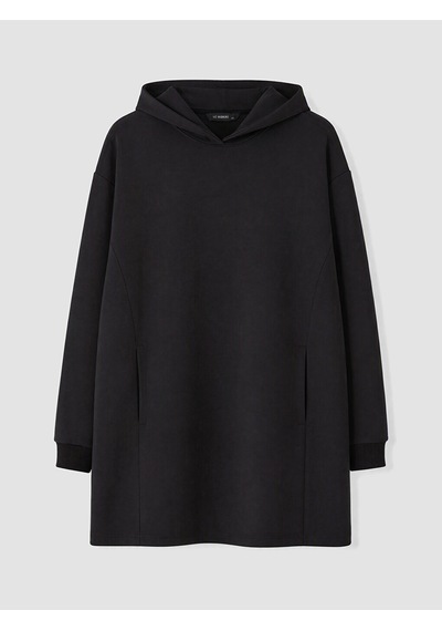 Lcw Curve Siyah Büyük Beden Kadın Hoodie Diğer