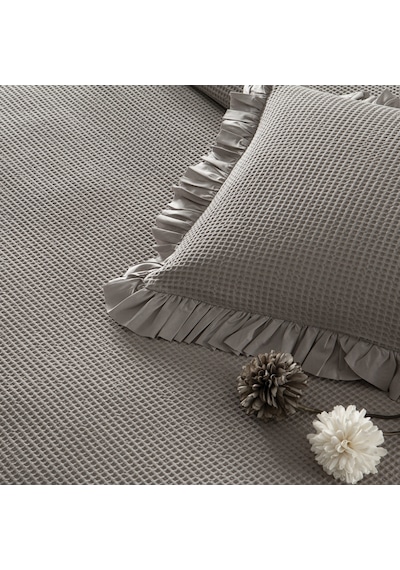 Linens Bsp Çift Kişilik Yatak Örtüsü Seti Vizon