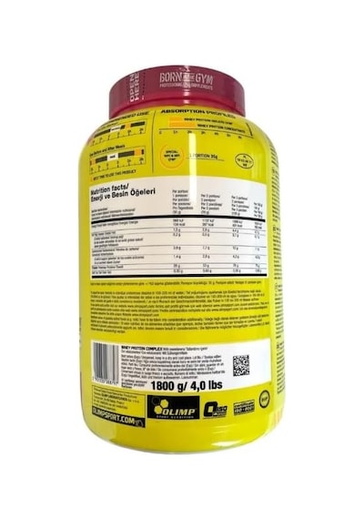 Whey Protein Complex - Çilek - 1800 Gr Ahududu