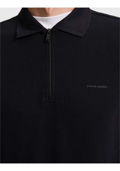 Pierre Cardin Siyah Slim Fit Basic Sweatshirt 50334013-vr046