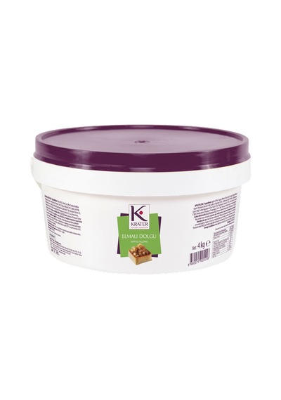 Krater Elma Dolgusu Parçacıklı 4 Kg