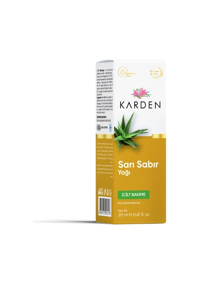 Karden Aloe Vera Sarı Sabır Yağı 20 ML