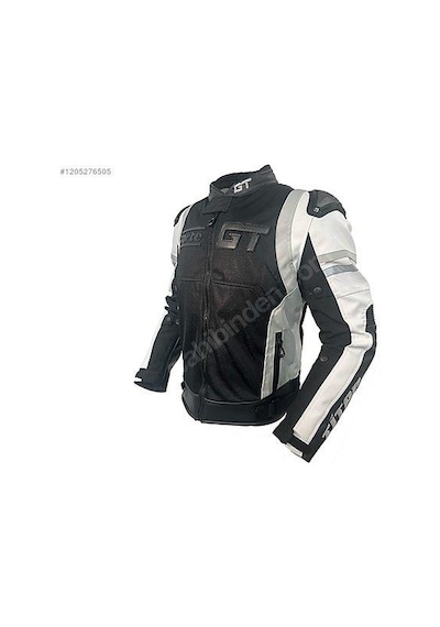Forge Gt Forte Gt 2003001 Titan White Hörgüçlü Motosiklet Montu Beyaz - Siyah