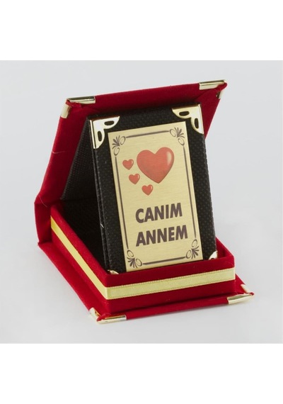 Canım - 237 - Annem - Nazblsmm - Plaketi Kırmızı