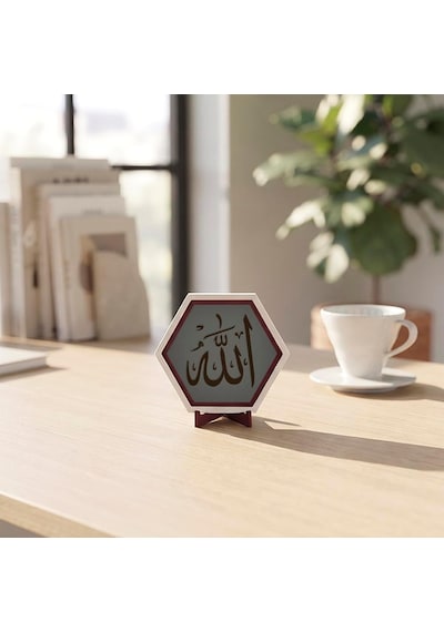 Tr Allah Yazılı Modern Dekoratif Obje, Ev Ve Ofis Dekorasyonuna Anlam Katan Zarif Masaüstü Aksesuarı 10x10 Cm Kül Genel Tr Allah Yazılı Modern Dekoratif Obje, Ev Ve Ofis Dekorasyonuna Anlam Katan Zarif Masaüstü Aksesuarı 10x10 Cm Kül Genel