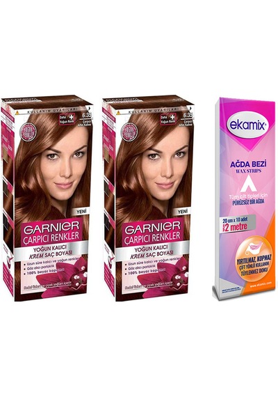 Garnier Çarpıcı Renkler Boya 6.35 Çarpıcı Altın Kahve 2 Adet