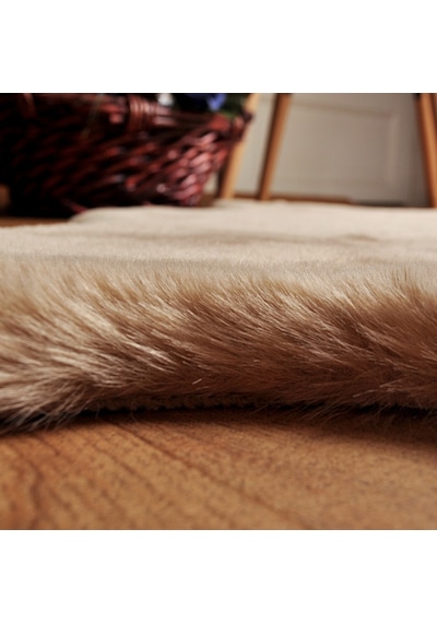 Soft Peluş Re x  Tavşanı Postu Camel