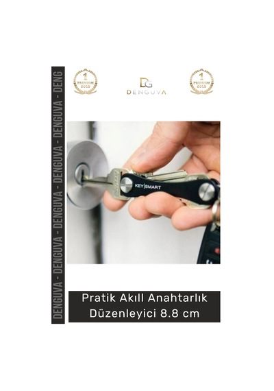 Anahtarlıkdüzenleyici Dayanıklı Alüminyum Gövde Paslanmaz Çelik Pratik Kompakt Akıllı Anahtarlık Dü