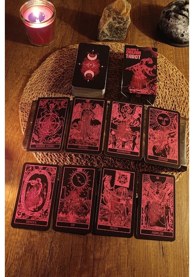 Colmans Tarot Destesi - 78 Kart Arındırma Kesesi Hediyeli